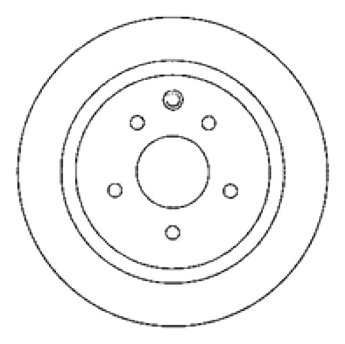 Disco Freno Trasero (291mm) Renault Koleos 2010-2012