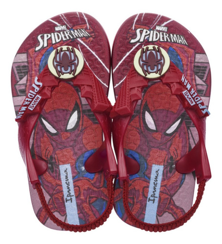 Chinelo Infantil Masculino Homem Aranha 25586 Novo