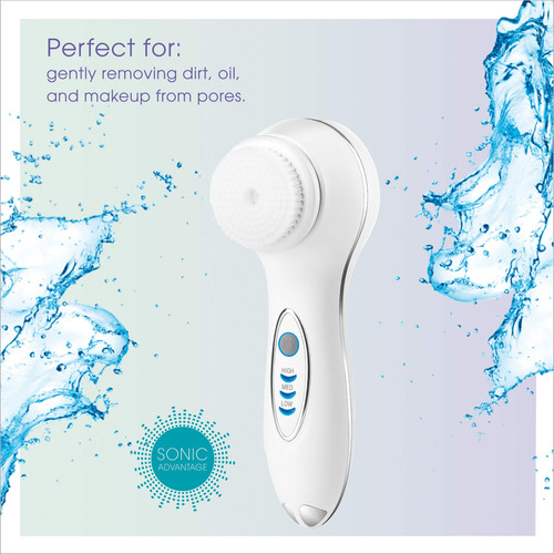 Cepillo Facial Sónico True Glow De Conair - Impermeable +