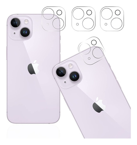 4 Protector Lente Camara Zxzone Diseñado Para iPhone 14 6.1