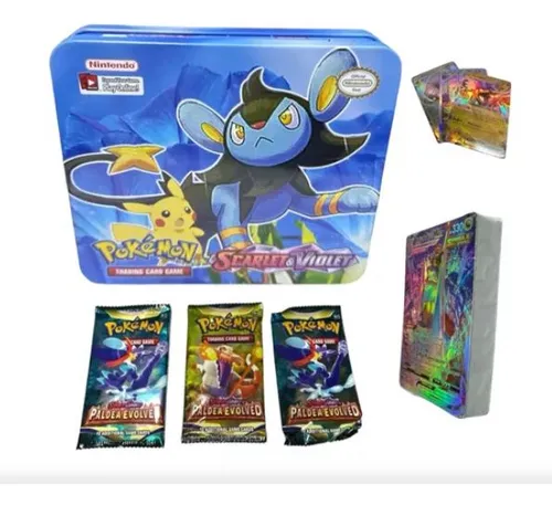 Cartas Pokemones Caja Metálica Idioma 10