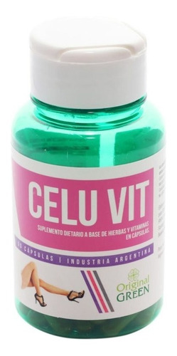 Celu Vit  -  Combatir La Celulitis. Apto Veganos, Sin Tacc