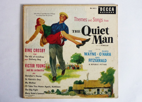 Themes And Songs From The Quiet Man  - Lp 10 Vinilo Acetato