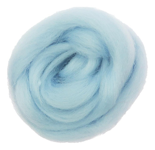 10g Fibra Artesanías De De Mano Azul