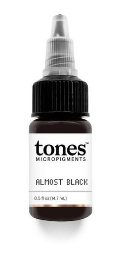 Tinta Tones Dermopigmentación Microblading Usa 15 Ml A Black