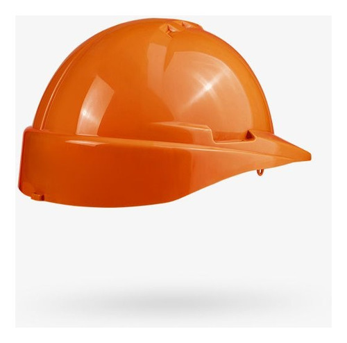 Libus Casco Tipo Cachucha Milenium Seguridad Color Naranja