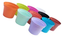 Comprar Pack 10 Macetas Redondas N10 Cactus Suculentas Colores 