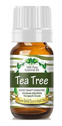Aromaterapia Aceites - Pure Gold Tea Tree Essential Oil, 100