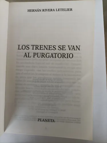 Los Trenes Se Van Al Purgatorio (Usado)