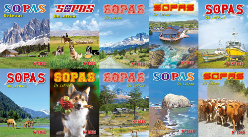 Sopas De Letras Pack 10