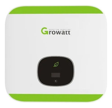 Inversor solar integrado a la red Growatt de 2,5 kW con registrador de datos incluido