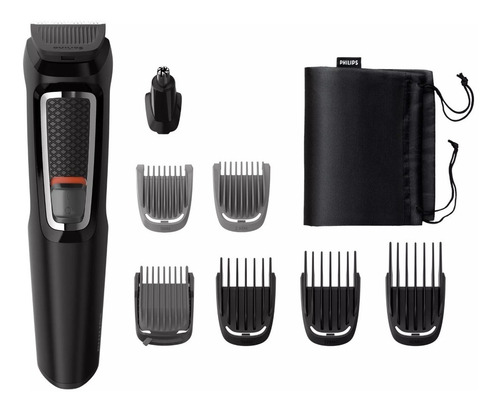 Imagen 1 de 10 de Afeitadora Multigroom Philips Mg3730 8en1 Cabeza Cara Backup