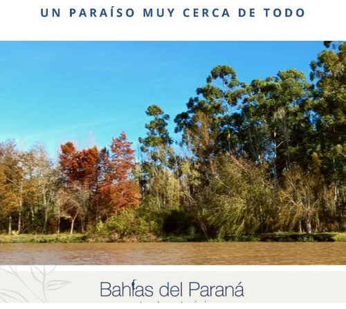 Terreno En  Bahias Del Parana - Barrio Privado