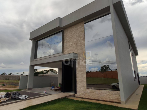Imagem 2 de 30 de Sobrado À Venda, 375 M² Por R$ 2.400.000,00 - Condomínio Alphaville Anápolis - Anápolis/go - So0013