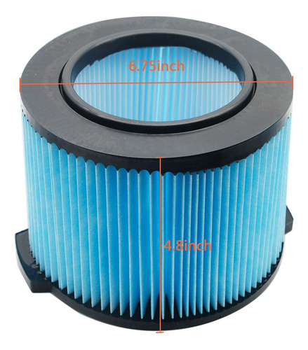 Ez Spares Repuesto Para Ridgid Vf3500, Filtro De Vaca, Wet D
