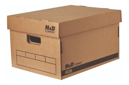 Caja Americana Myd 406 Pack X 25 Unidades