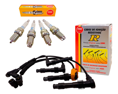 Kit Cables + Bujias Ngk Chevrolet Tigra 1.6 16v (c)