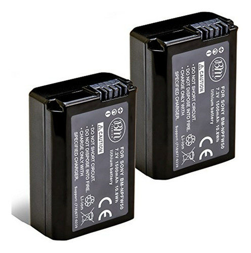 Baterías Np-fw50 De  Compatible Con Sony Zv-e10, A6100, A640