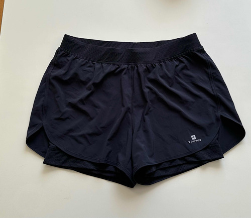 Short Mujer Negro Talle M Domyos Con Calzas Internas