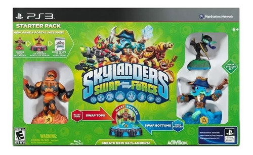 Box Skylanders Swap Force Starter Pack Activision Para Ps3