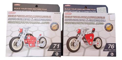 Oferta X 2 Motos Coleccionables Para Armar