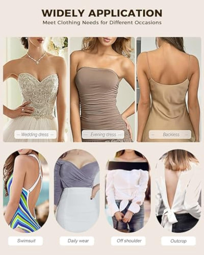 Bra Brasier Strapless Push Ups Invisible Full