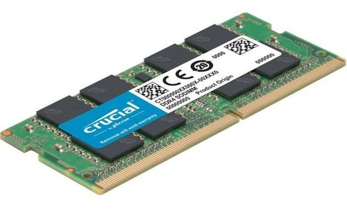 Memoria Ram Ddr4 16gb Crucial 2666mhz Sodimm 