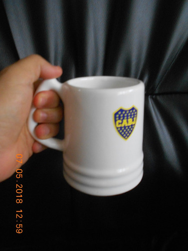 Chop Con Escudo Del Club Atletico Boca Juniors