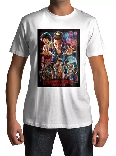 Pin de Milani em Rockstar Mode  Roupas, Roupas personalizadas, Camisetas stranger  things