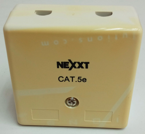 Caja Superficial 2puertos Rj45 Cat5e Blanconexxt 