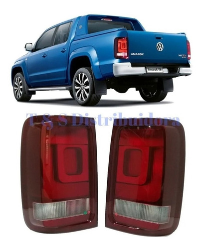 Par De Faro Trasero Amarok 2010 2011 2012 2013 Tipo V6 Arteb