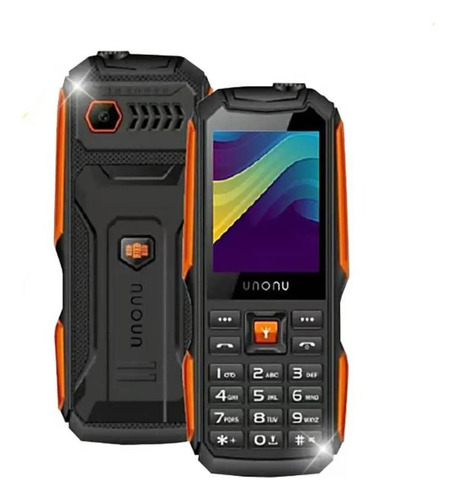 Celular Unonu Ur10l 4g Todo Terreno Basico Bateria De 5000ma