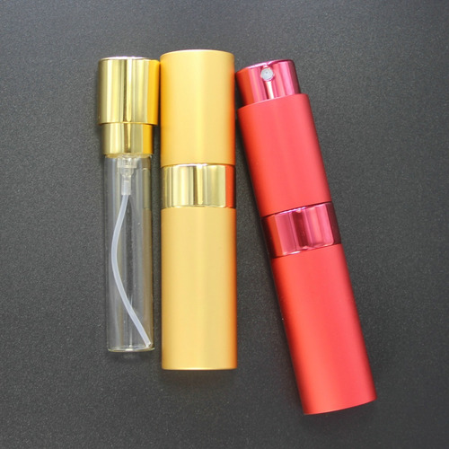 Imagen 5 de 6 de Mini Perfumero Recargable 8ml A Rosca Porta Perfume Locion