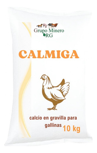 Calmiga Calcio Fino Para Gallinas , Cerdos Y Vacas 40 Kg