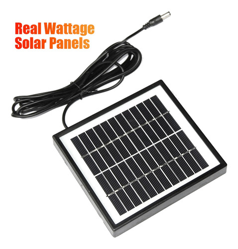 Panel Solar De 12 V, 2 W, Panel De Luz Solar Para Jardín, Pi