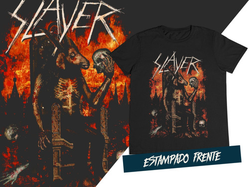 Camiseta Thrash Metal Slayer C5