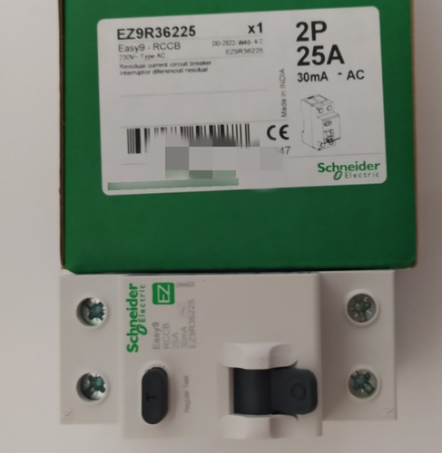 Pack 3 Und Interruptor Diferencial 2p 25a 30ma Ref Ez9r36225