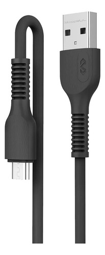Cabo Carregador Rápido Micro Usb - 2 Metros Carga Rapida Cor Preto