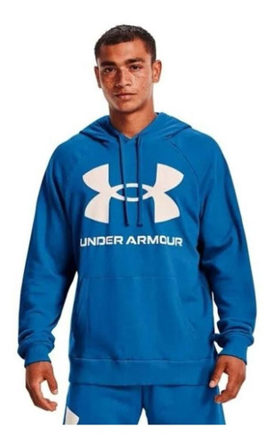 Polerón Under Armour Estampado Hombre Azul