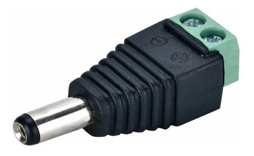 100 Unidades Conector Dc Macho Unidad Para Camaras Factura