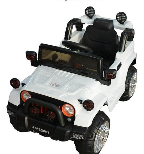 Carrito Coche Eléctrico Recargable Para Niños Jeep