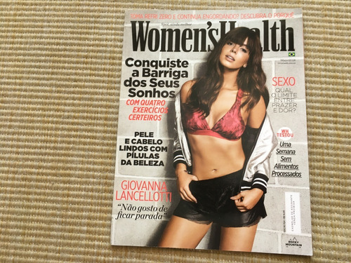 Revista Women's Heath 104 Giovanna Lancelloti Dieta Q580