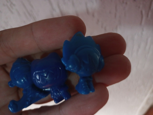 10 Bonecos Miniaturas Go Gos Crazy Bonés Na Condição (Usado)