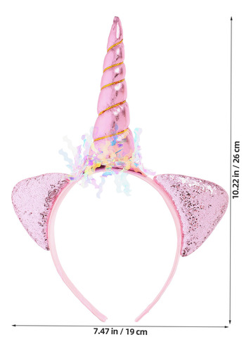 Diadema De Unicornio, Diadema De Unicornio Estampada En Cali