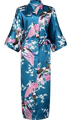 Coucoland Bata De Kimono De Mujer Largo Batas Con Diseño De