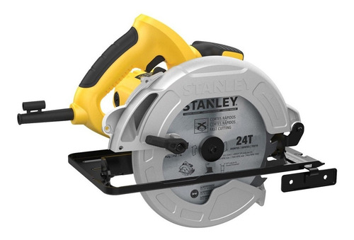 Sierra circular eléctrica Stanley Professional SC16-B2C 180mm 1600W amarillo 110V