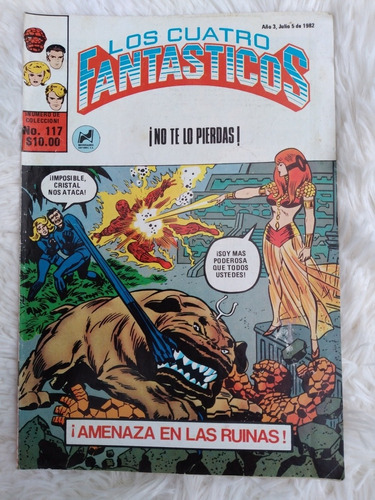 Comics Los Cuatro Fantasticos-1982- Novedades Editores.