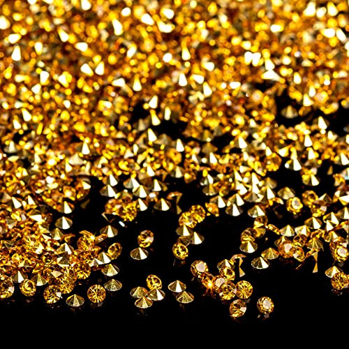 Diamantes Falsos Color Dorado, 28000 Piezas De Cristale...