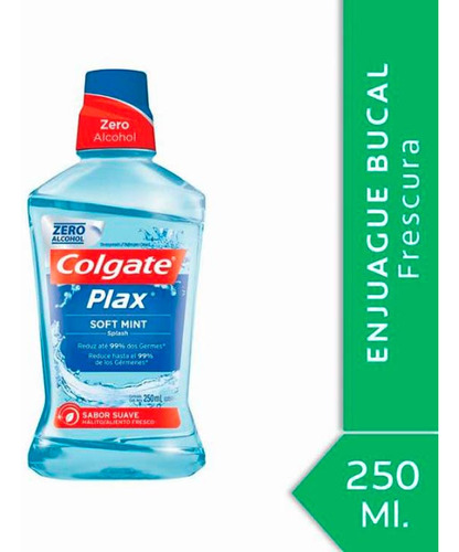 Enjuague Bucal  Plax S.mint 250 Ml Colgate Cremas Dentales