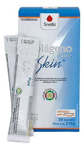 Colágeno Verisol Pure Skin - Kit C/ 3 Caixas